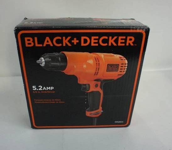 Black & Decker 38 in. Keyless Variable Speed Corded Drill
