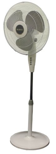 HOLMES 16 3 Speed Oscillating Adjustable Stand Floor Fan