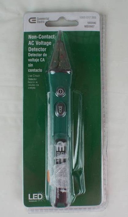 Commercial Electric Non-Contact AC Voltage Detector
