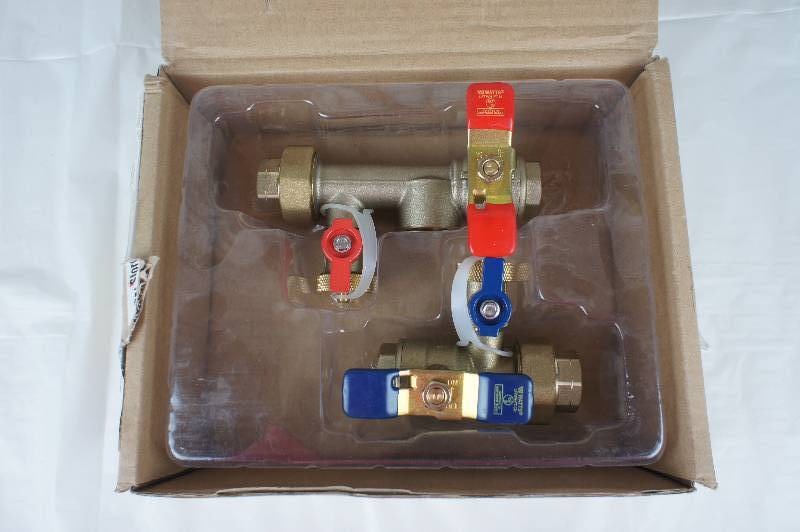 Watts 2-Piece Lead-Free Brass Tankless Water Heater Valve Set
