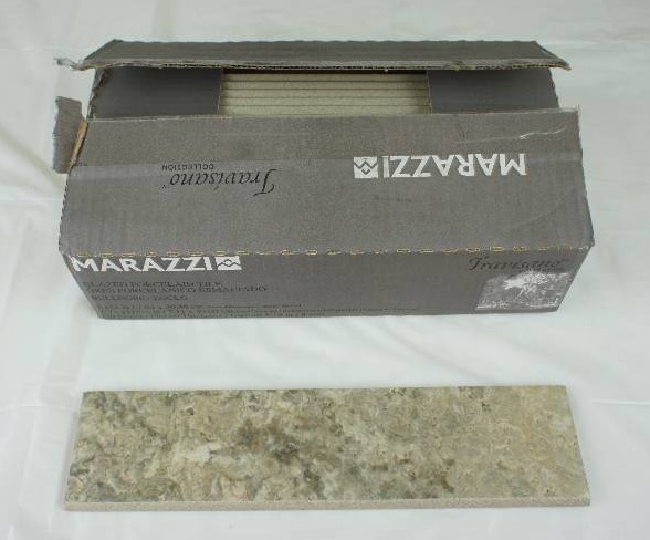 Marazzi Travisano Bernini 3 in. x 12 in. Porcelain Bullnose Trim Floor and Wall Tile