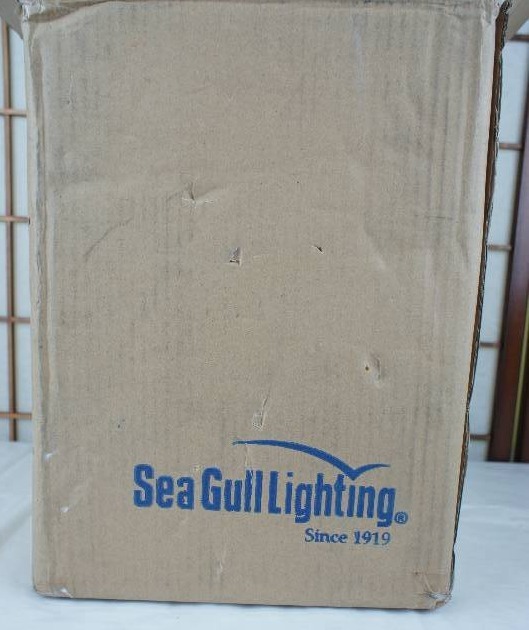 Sea Gull Lighting Lancaster Wall Mount Single-Light Outdoor Polished Brass Fixture