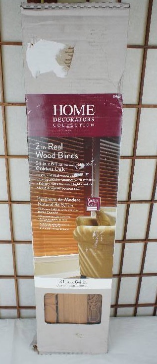Home Decorations Collection 2 Real Wood Blinds