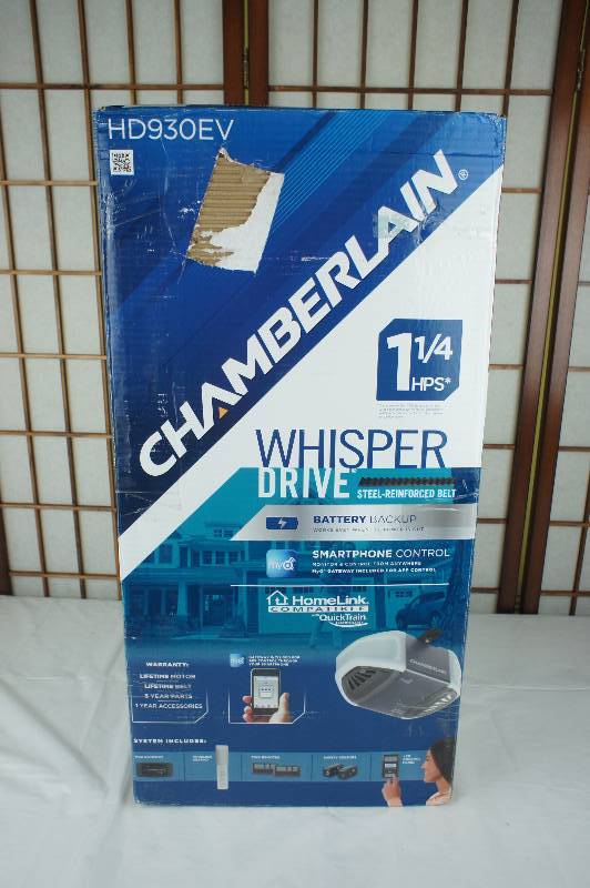 Chamberlain 1-14 HP Whisper Garage Door Opener