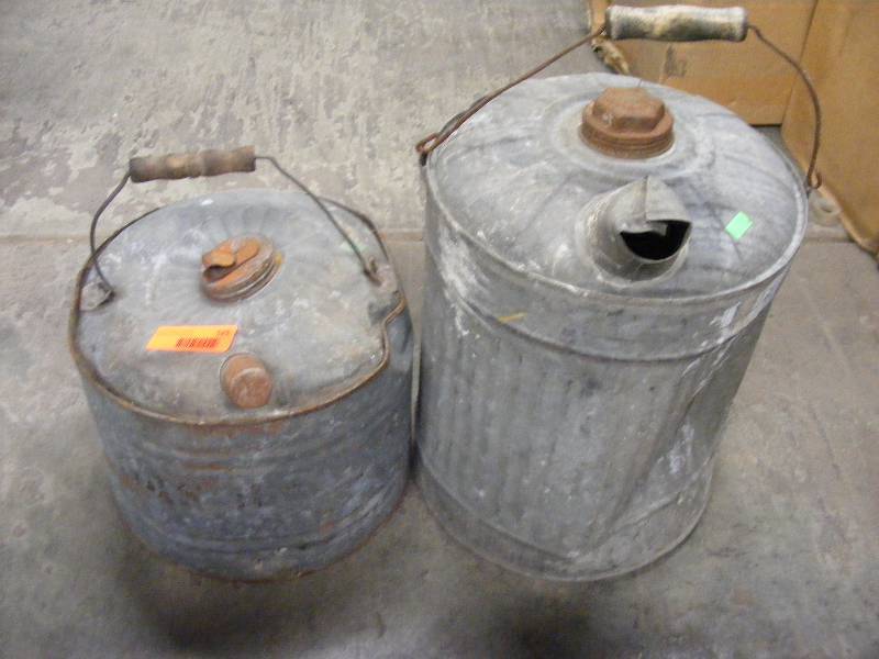 Vintage Gas Cans