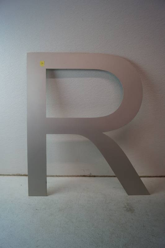 Large Aluminum Letter