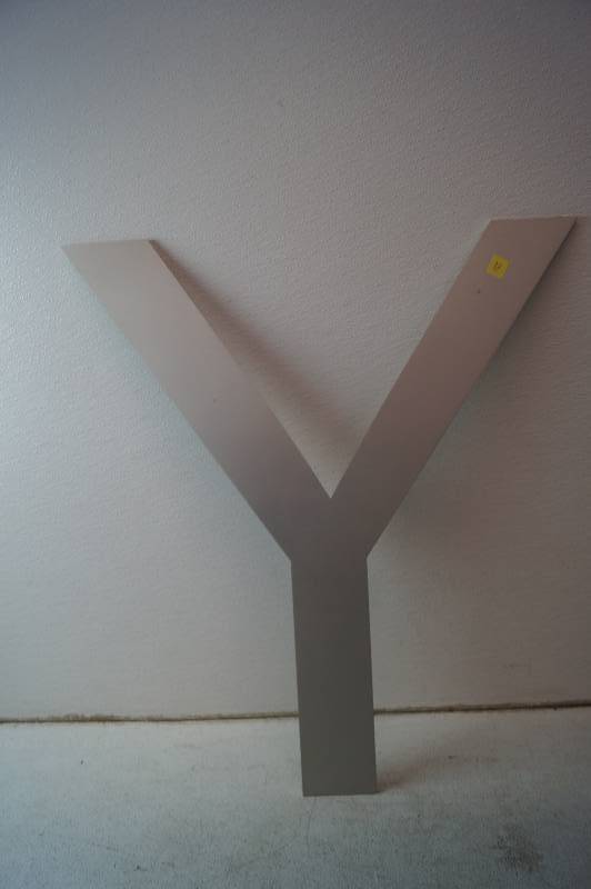 Large Aluminum Letter