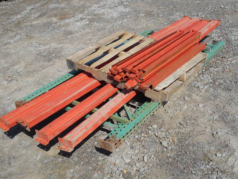lot 6 image: Pallet Racking (2) 8ftx4ft Tear-Dr...