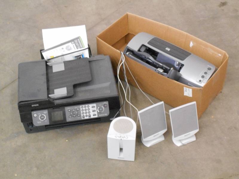 lot 14 image: (2) Computer Printers & (1) Compute...
