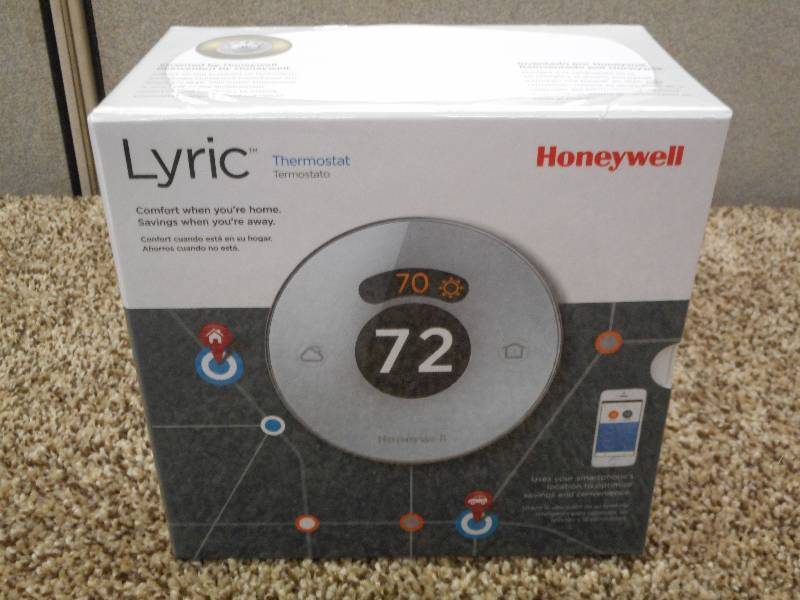 lot 82 image: New Honeywell Lyric Smart Thermosta...