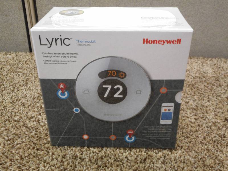 lot 84 image: New Honeywell Lyric Smart Thermosta...