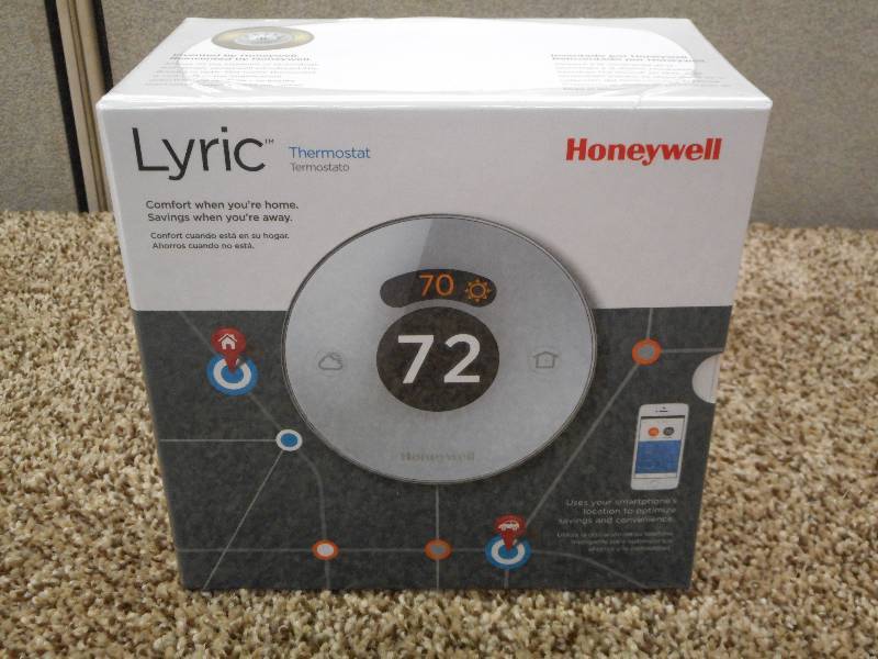 lot 86 image: New Honeywell Lyric Smart Thermosta...