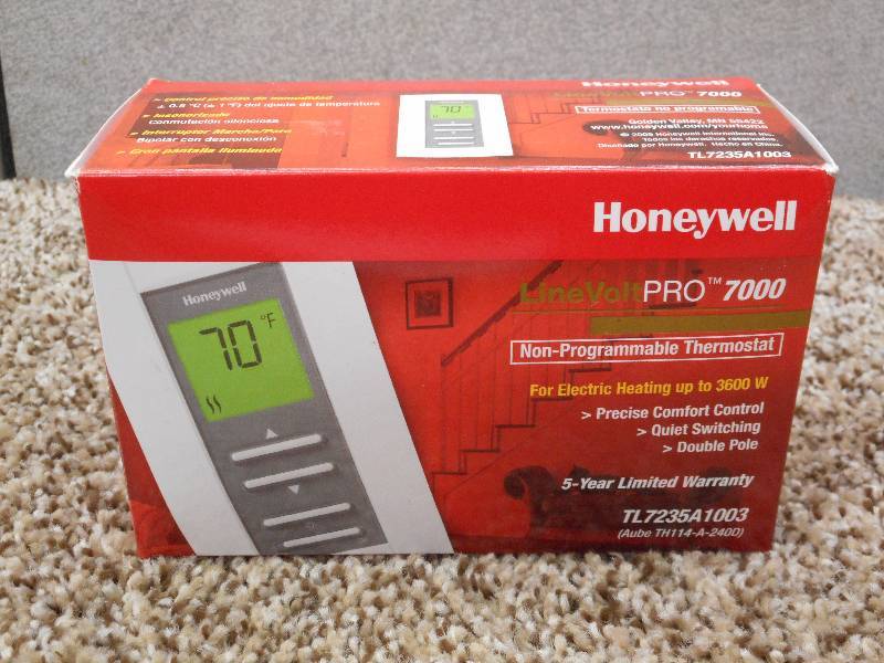 lot 87 image: New Honeywell LineVolt Pro 7000 The...