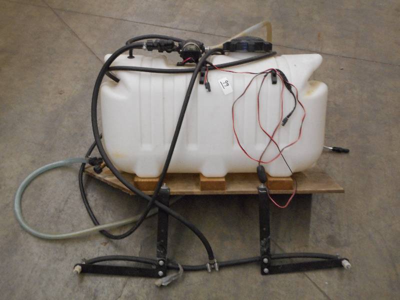 lot 99 image: 24-Gallon 12Volt ATV Sprayer Set ...