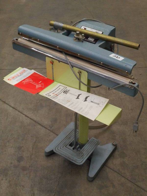 lot 100 image: TEW 120Volt Timed Impulse Sealer Fo...