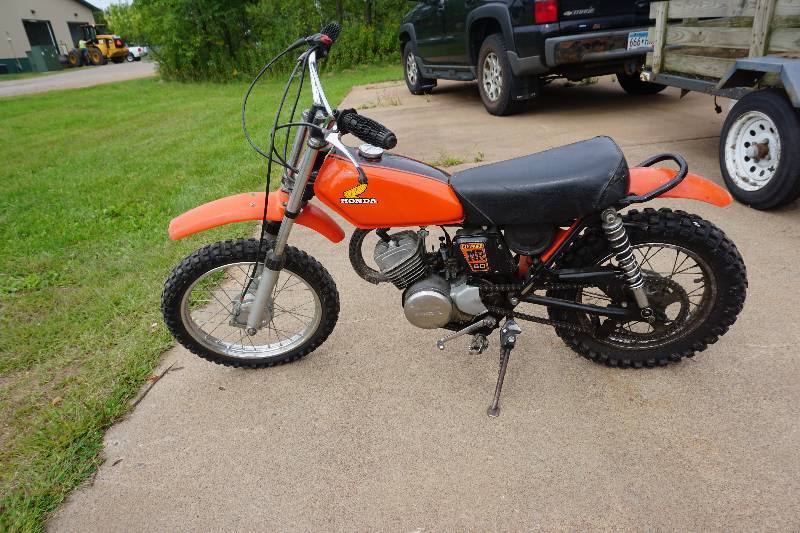 lot 7 image: 1974 Honda Elsinor 50 Mini Dirt Bike