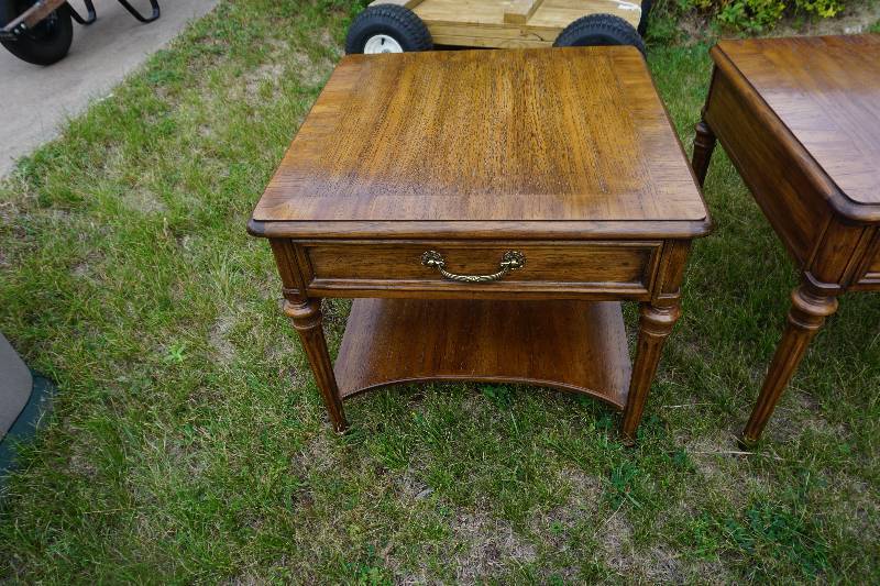 lot 48 image: Set of 4 - Matching End Tables