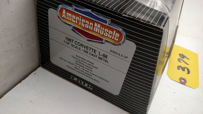 Ertl 1967 Corvette L-88, 118 Scal...