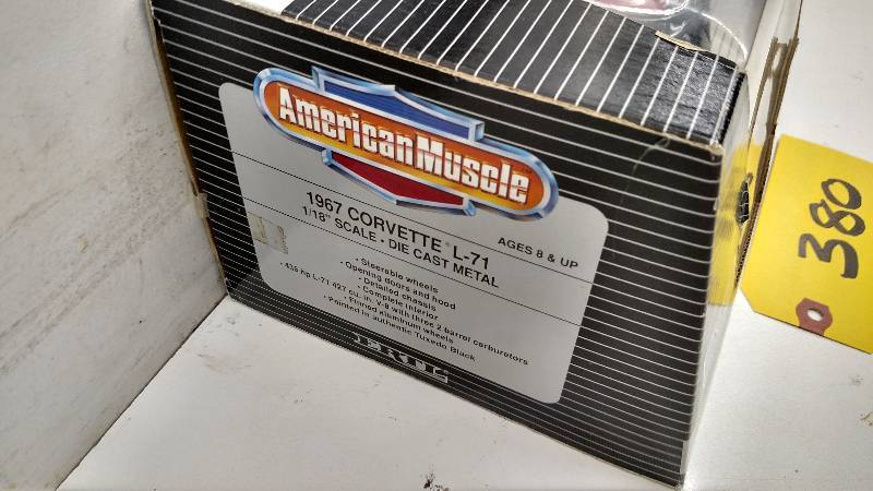 Ertl 1967 Corvette L-71, 118 Scal...