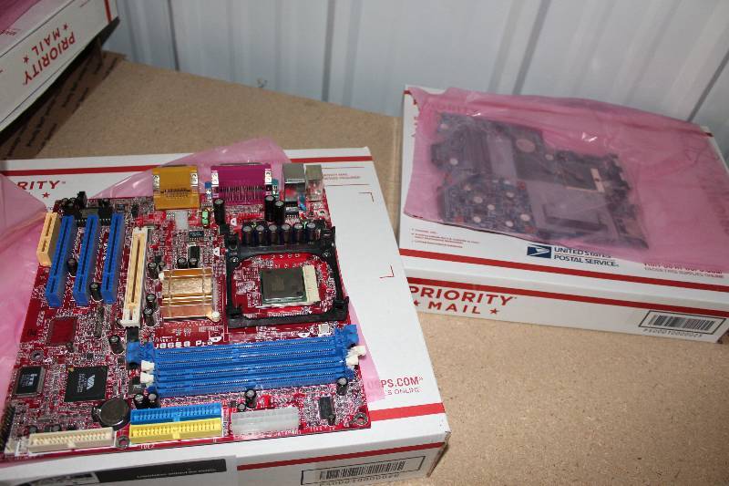 lot 12 image: Desktop motherboard, tested and operational