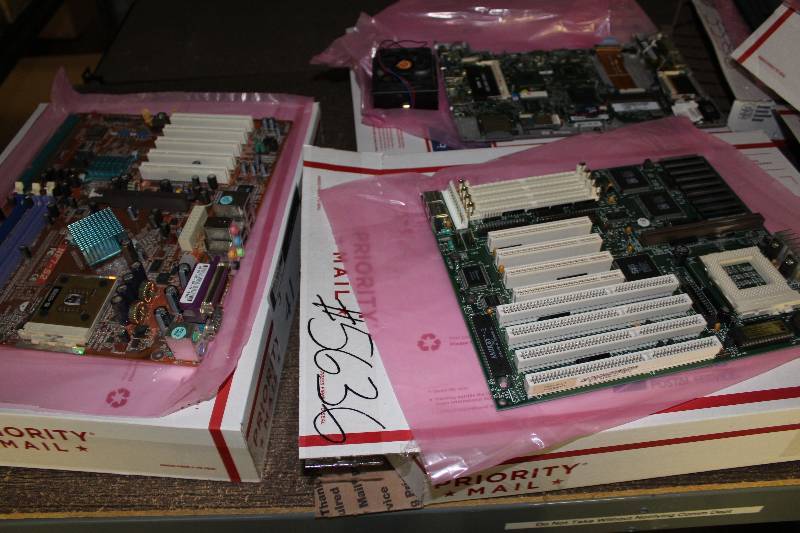 lot 41 image: Desktop motherboard, tested and operational