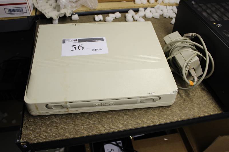 lot 56 image: Vintage HP laptop Vectra CS, as is for parts