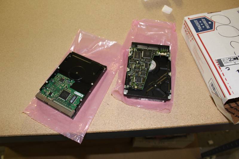 lot 116 image: Desktop hard drives, tested and operational
