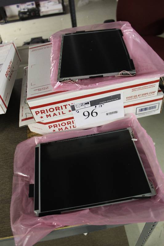 lot 96 image: 2 replacement LCD screens, tested and operational