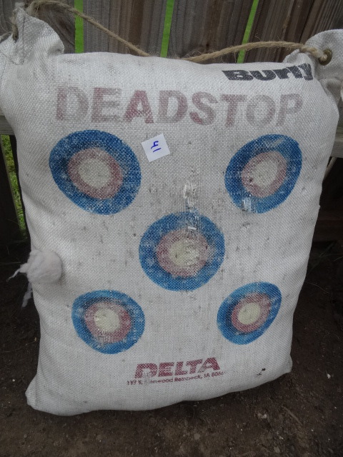 Delta archery target