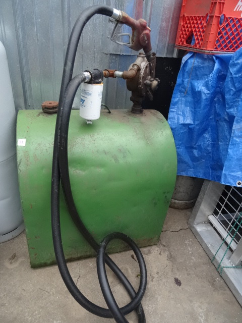 100 gal portable diesel tank