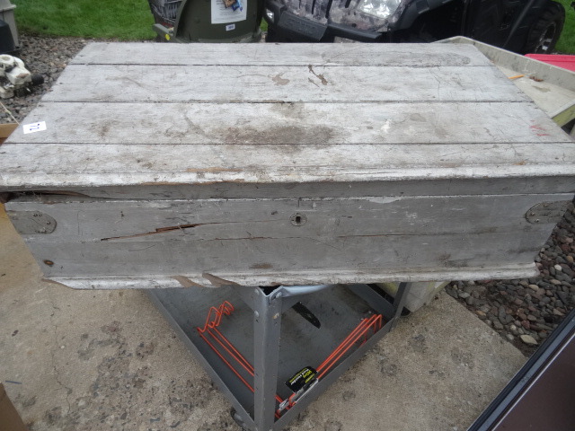 Vintage Wood Tool Box