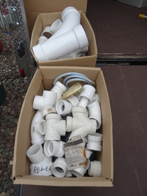 2 Boxes of PVC Pipe Fittings