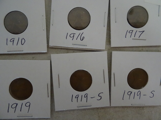 6 Wheat Pennies