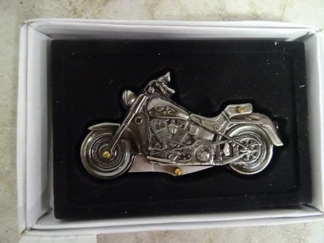 Motorcycle Collectors Knife