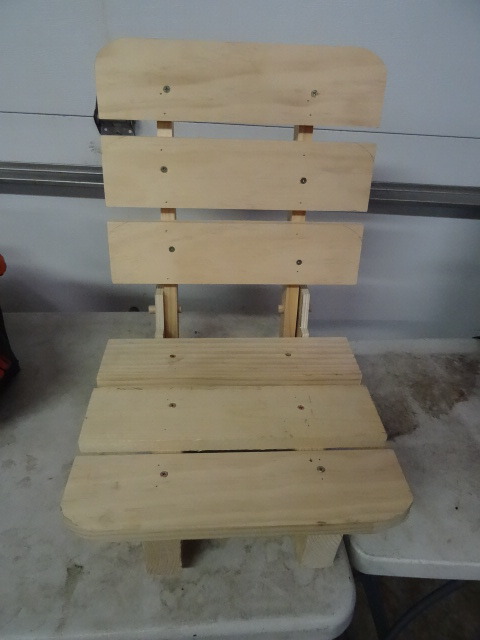Homemade Fold Up Seat