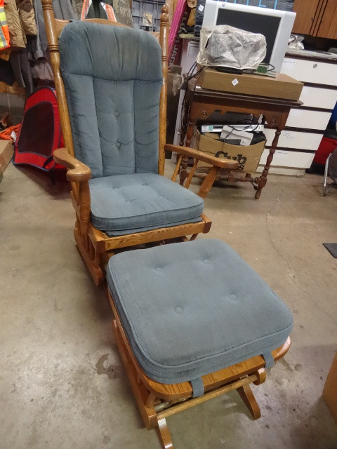 Glider Rocker w Glider Ottoman