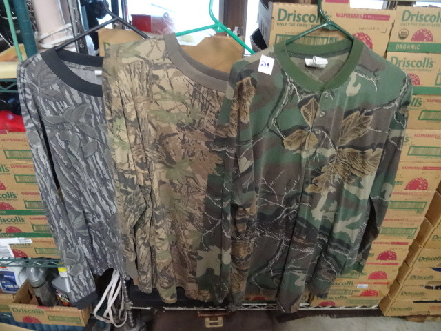 3 Hunting Shirts All Are XL