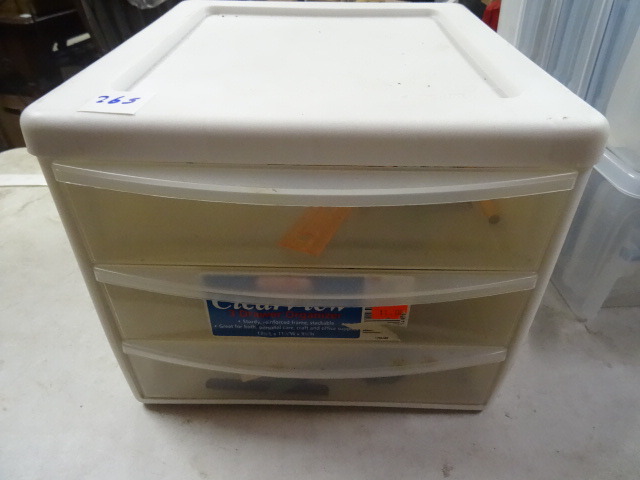 Sterilite 3 Drawer Bin