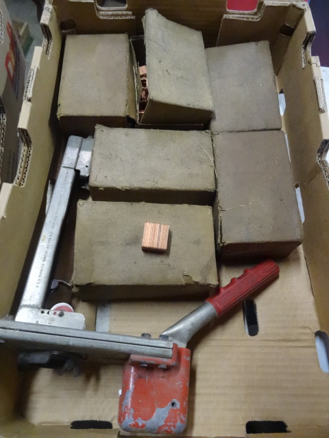 Box Stapler with Misc Staples
