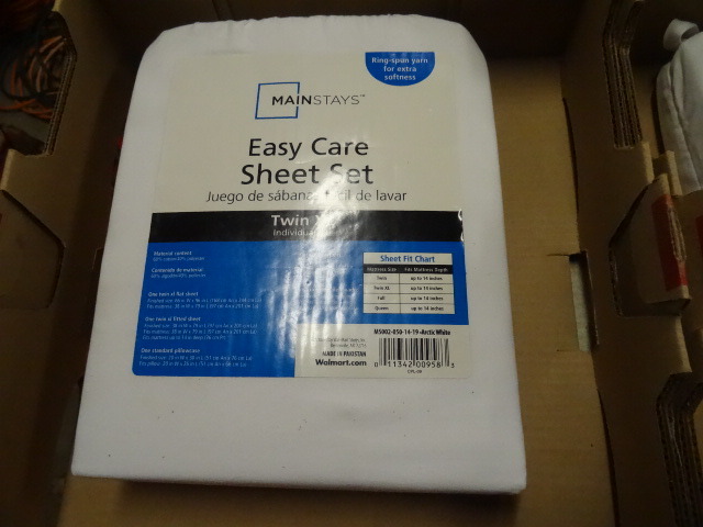 Mainstays Easy Care Sheet Set Twin XL