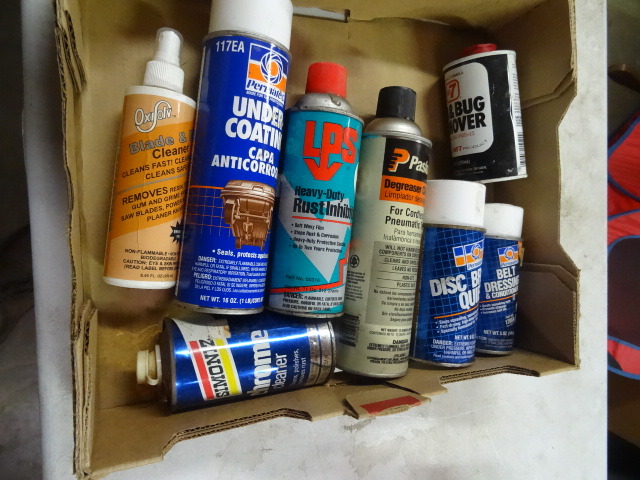 Spray Can Automotive Supplies