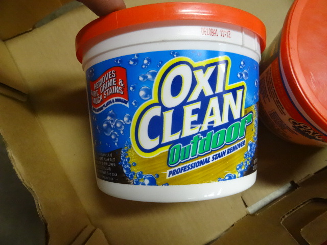 Oxi Clean Outdoor, 1 Tub 12 Empty
