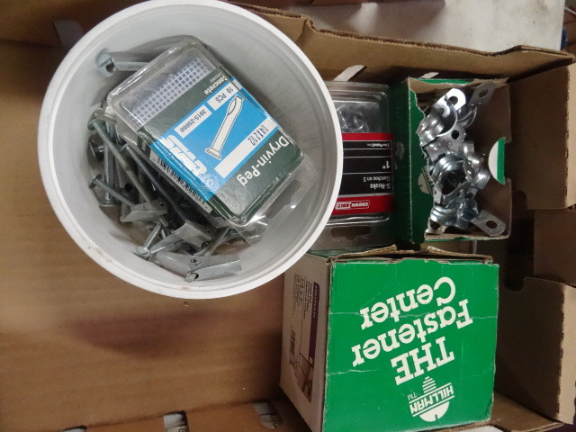 Toggle Bolts, Pipe Hangers