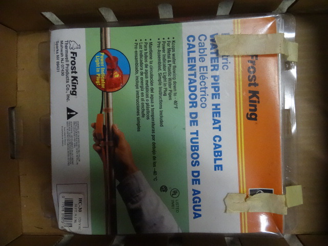 Frost King Water Pipe Heat Cable