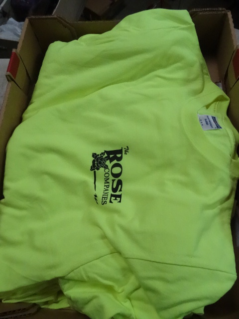 Fluorescent T Shirts. 10 Medium