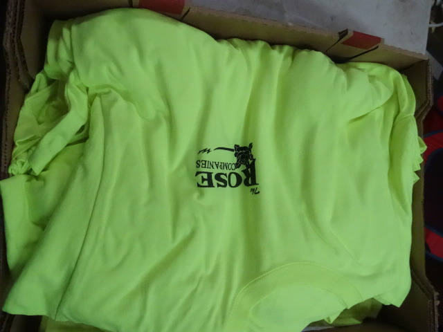 Fluorescent T Shirts. 10 Large