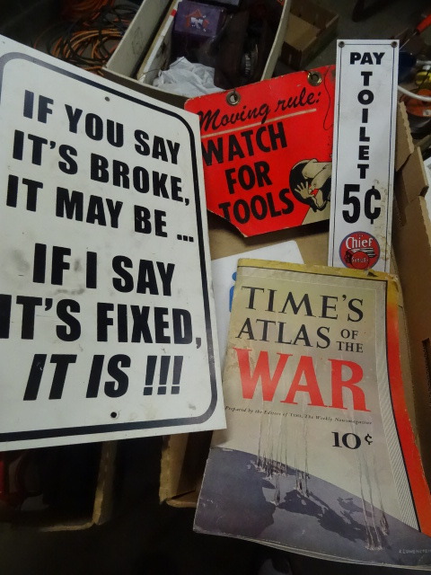 Misc Signs, Vintage Times Atlas