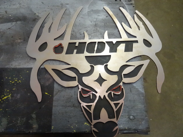 Hoyt Metal Cut Out. 23 Wide