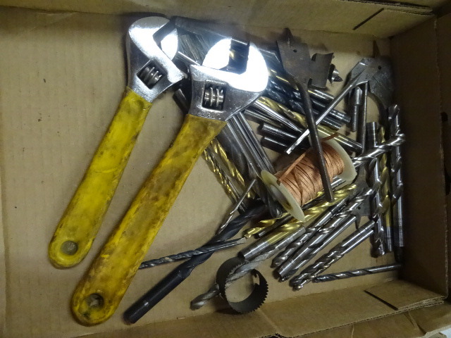 Adjustable Wrenches, Drill Bits