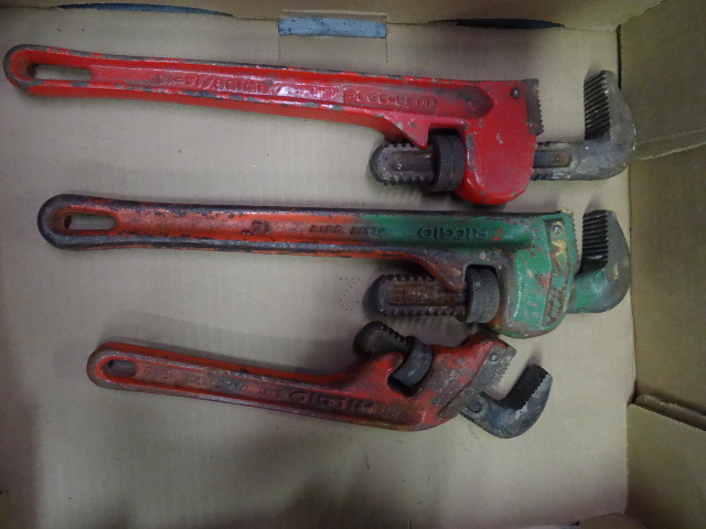 3 Pipe Wrenches